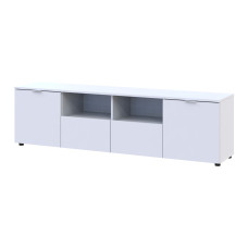 Комод Doros Рон 4 Белый 2 фасада 2 ящика 180х38х50 (44900221)